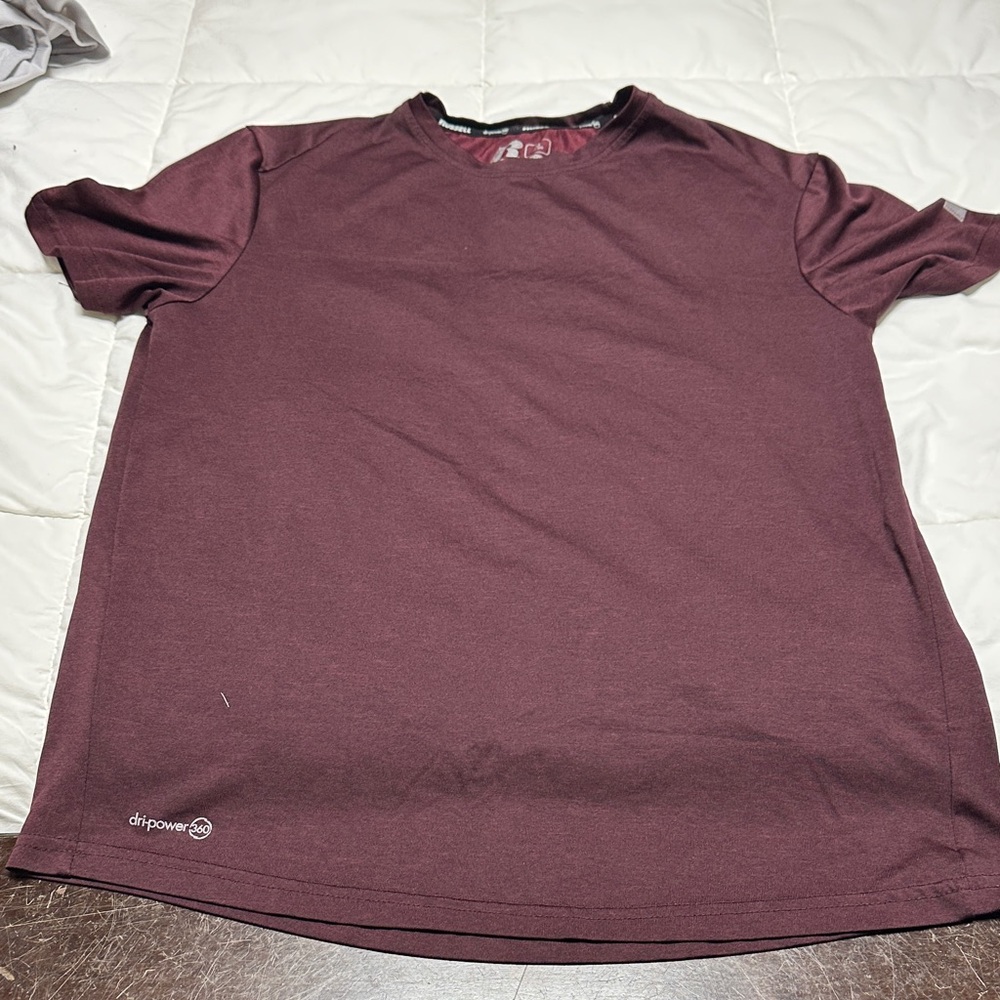 Russell Athletic Burgundy Short Sleeve Tee